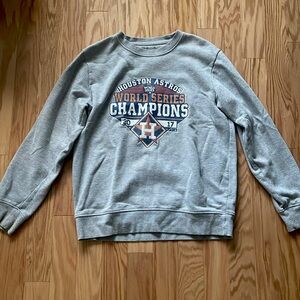 Houston Astros Crewneck: Size Large